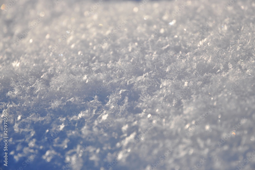 Snow on the ground Snow on the ground