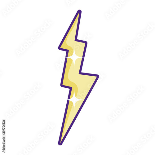 electric thunder storm weather style