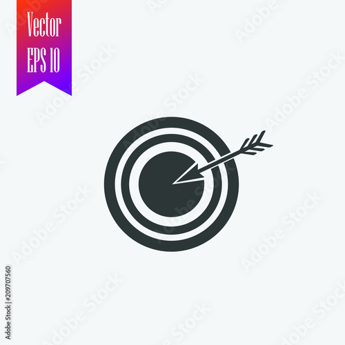 target icon vector