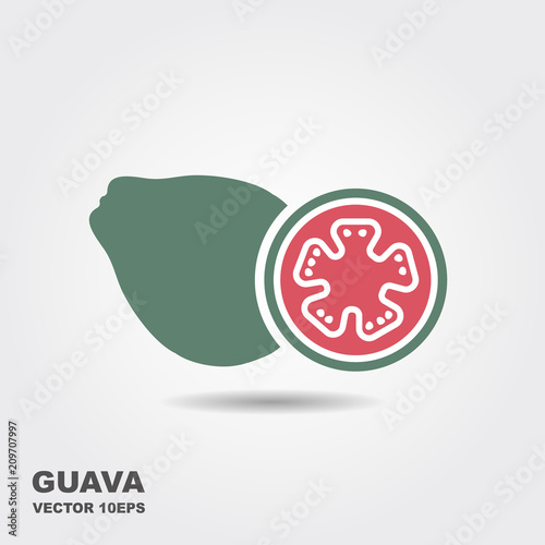Guava fruit icon