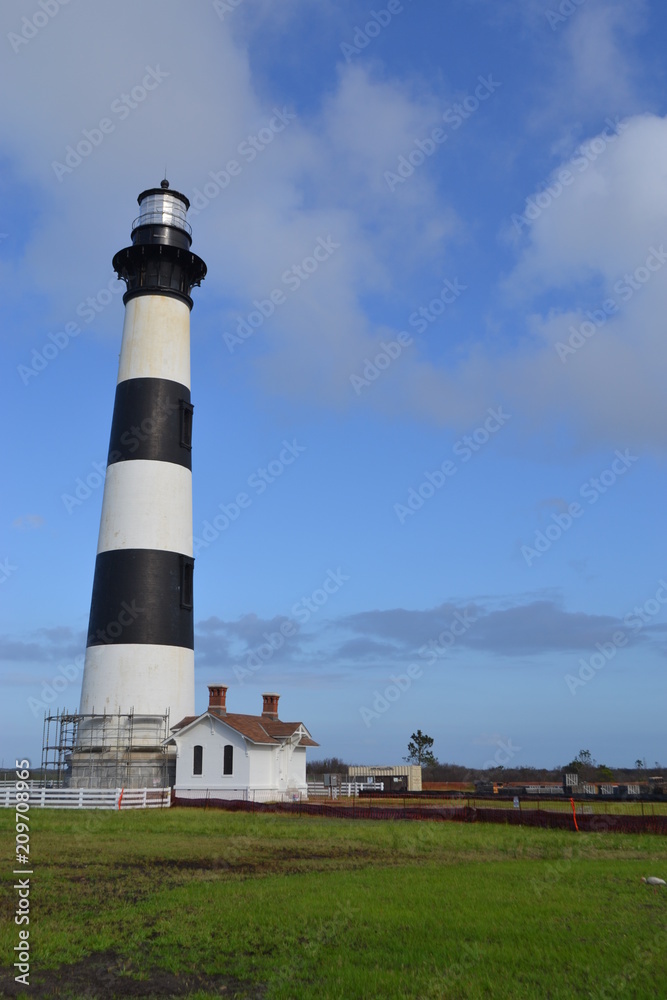 Bodie Island lighthouse in the Outer Banks of North Carolina Bodie Island lighthouse in the Outer Banks of North Carolina