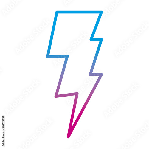 degraded line electric thunder ray weather style