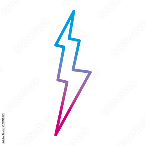 degraded line electric thunder storm weather style