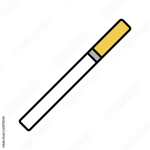 Cigarette color icon