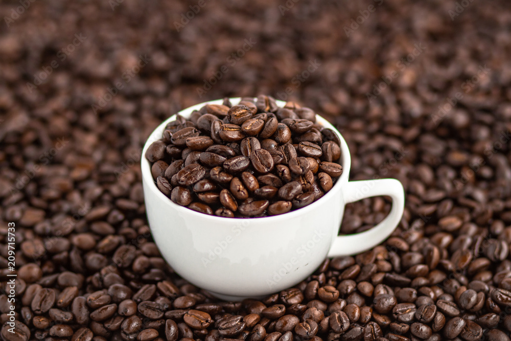Coffee,coffee bean Coffee in white cup Love coffee Coffee background Coffee,coffee bean Coffee in white cup Love coffee Coffee background