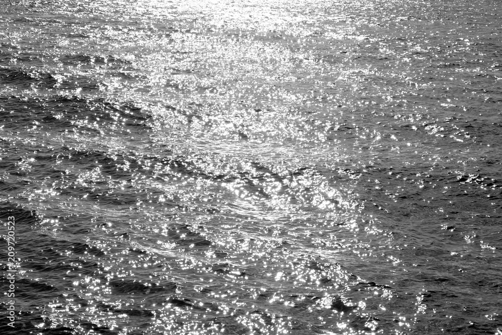 Water background on a sunny day.