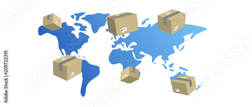 spedizioni, pacchi, pacco, corriere