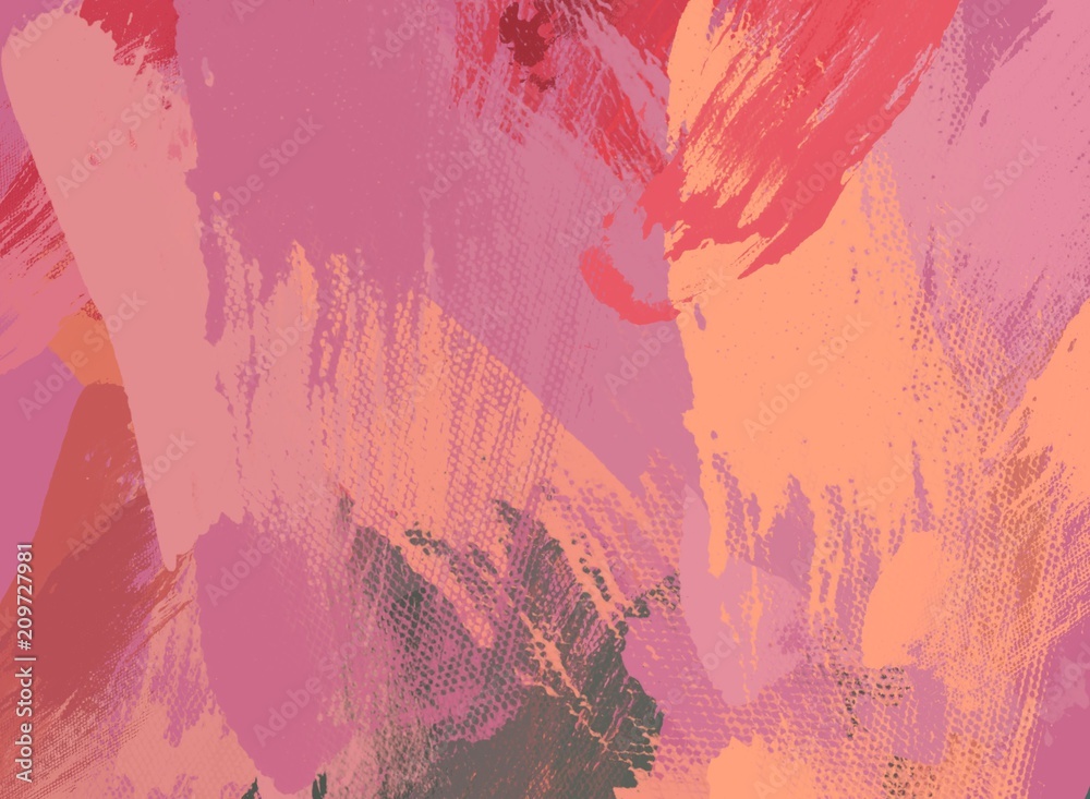 Fototapeta premium Abstract painting on canvas. Hand made art. Colorful texture. Modern artwork. Strokes of fat paint. Brushstrokes. Contemporary art. Artistic background image.