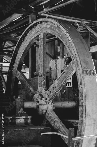 Old Industrial Machine
