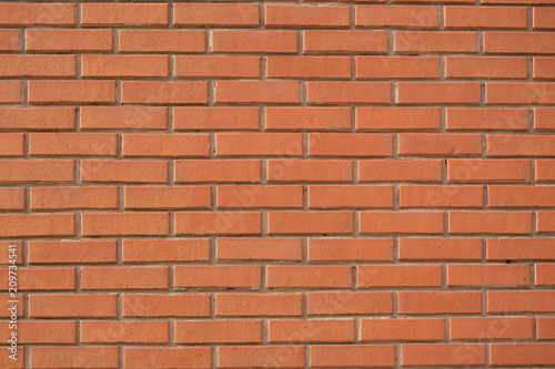 texture background red brick wall