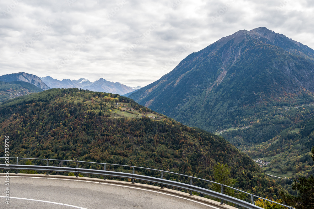 Französische Alpen - Route de La Forclaz