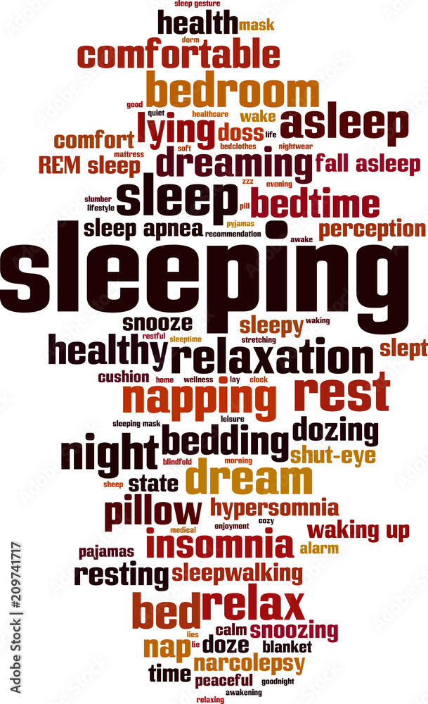 5 letter word for still sleeping