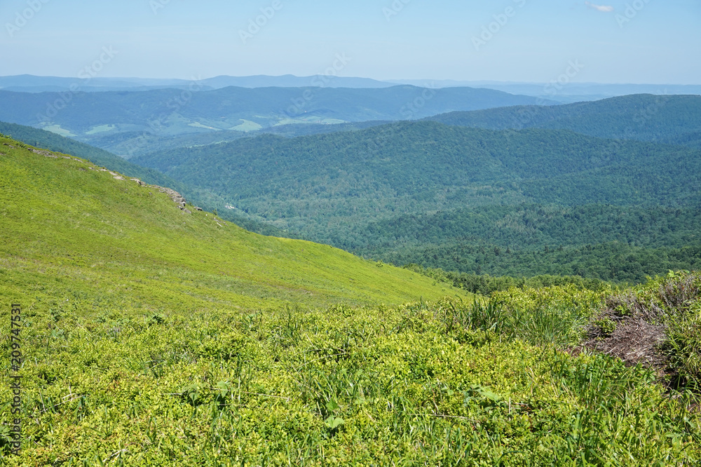 Obraz premium Bieszczady Mountains in Poland