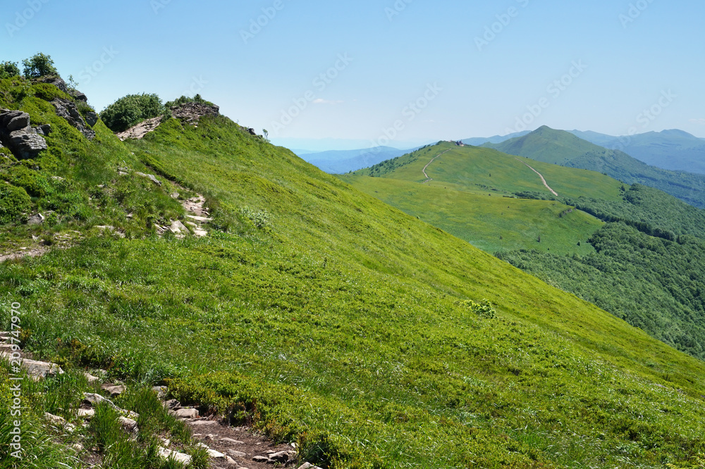 Obraz premium Bieszczady Mountains in Poland