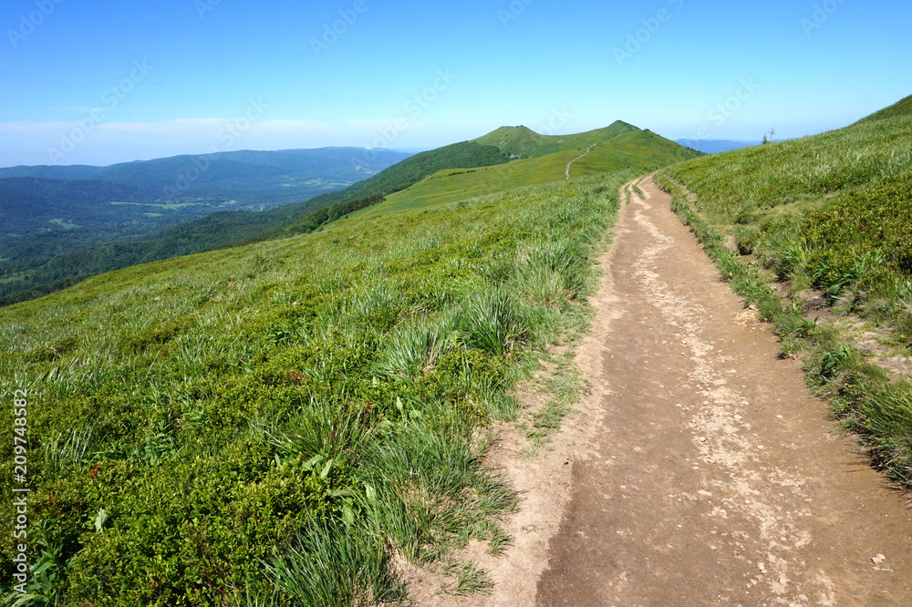 Fototapeta premium Bieszczady Mountains in Poland