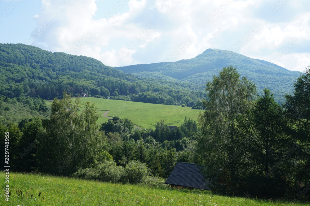 Fototapeta premium Bieszczady Mountains in Poland