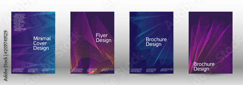 Backgrounds with gradient linear waves.