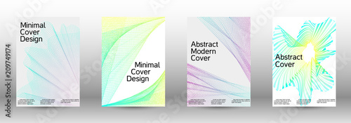 A set of creative sound backgrounds with linear.