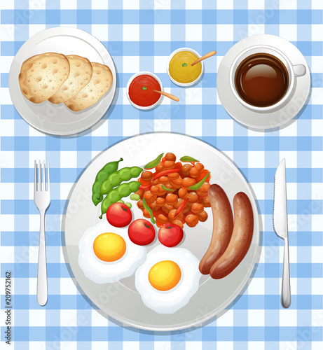 A Set of British Breakfast