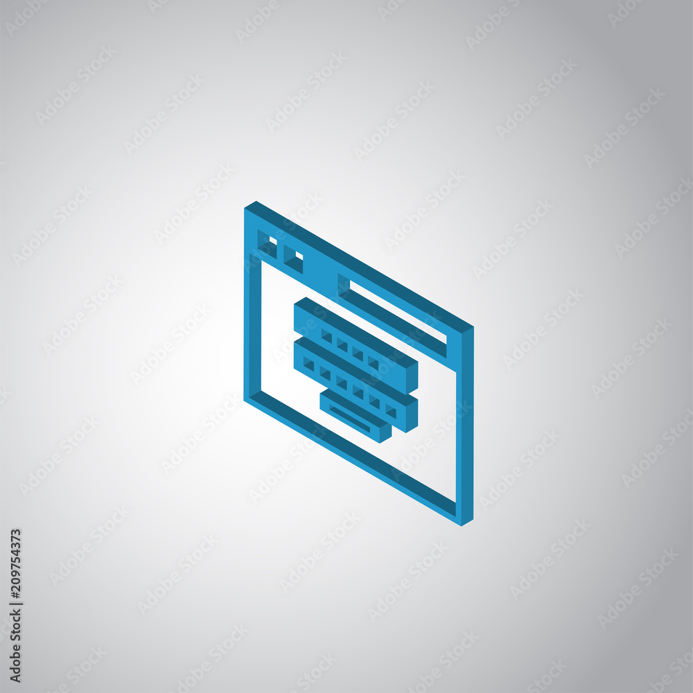 browser icon vector sign and symbol isolated on white background, browser logo concept browser icon vector sign and symbol isolated on white background, browser logo concept