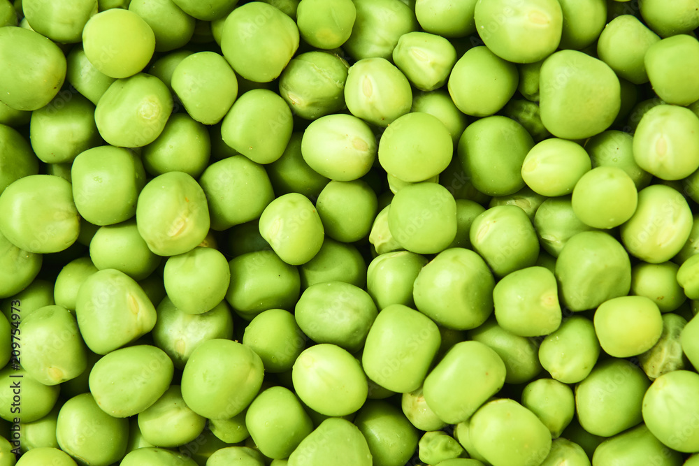 Fresh green peas background texture top view
Fresh green peas background texture top view