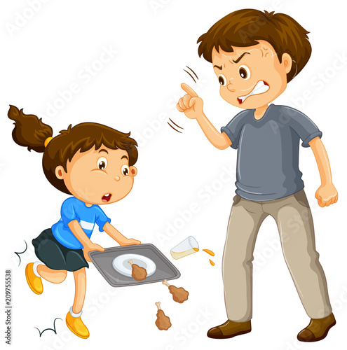 A Father Complain a Child