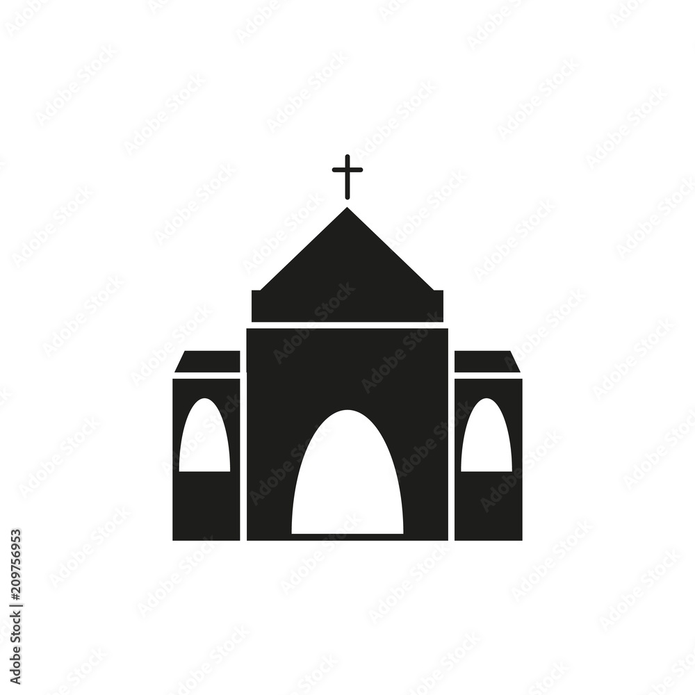 Church of black icon