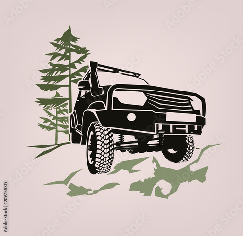 Off-road car image