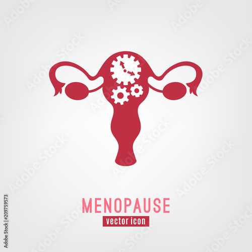 Menopause vector icon.