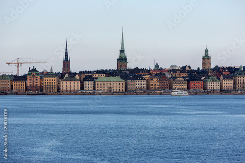 The Swedish capital Stockholm.. © Bernhard