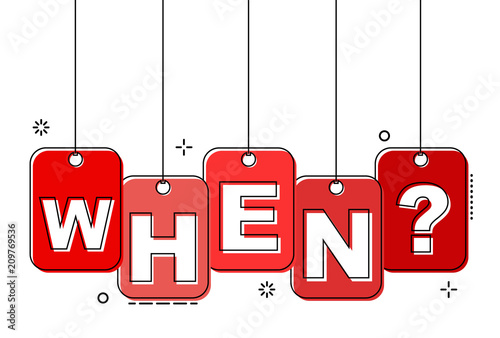 red flat line tag when