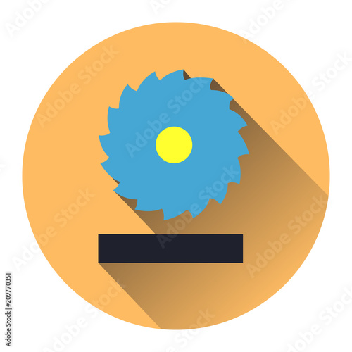 Metal cutting icon flat web sign symbol logo label