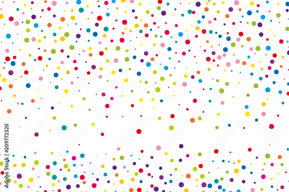 Festival pattern with color round glitter, confetti. Random, chaotic polka dot. Bright background for party invites, wedding, cards Festival pattern with color round glitter, confetti. Random, chaotic polka dot. Bright background for party invites, wedding, cards