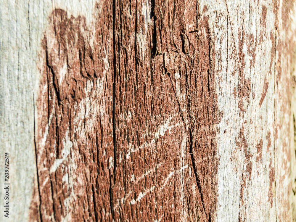 Obraz premium multi-colored paint on uneven surface