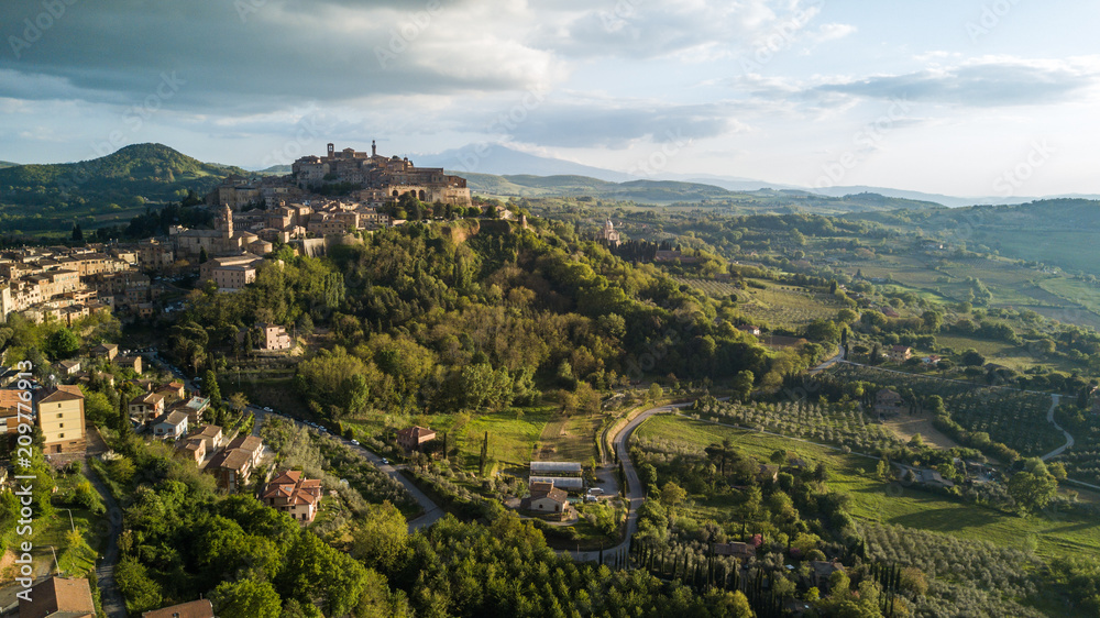 Montepulciano tuscany landscape Montepulciano tuscany landscape