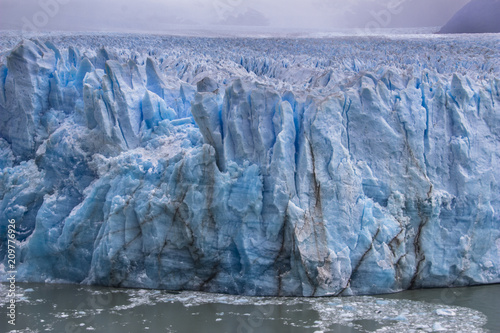 Perito Moreno glacier, one of the hundreds of glaciers coming from the South Ice Field in Patagonia, Argentina