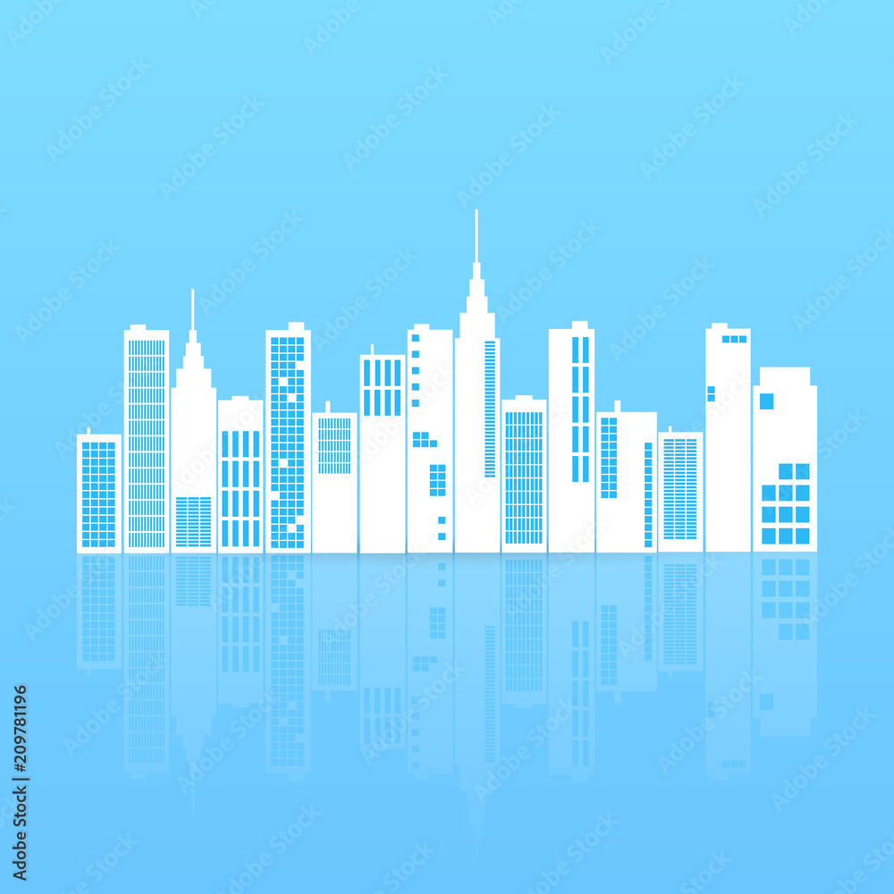 City Skyline Illustration