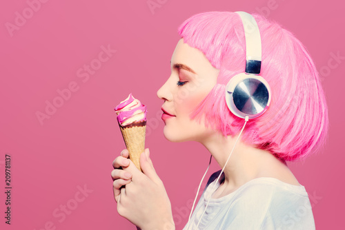 Fototapeta delicious ice cream