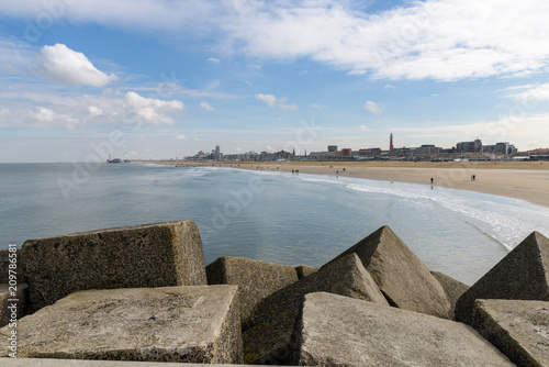 Scheveningen spiaggia dell Aia  Den Haag  Olanda  Paesi Bassi