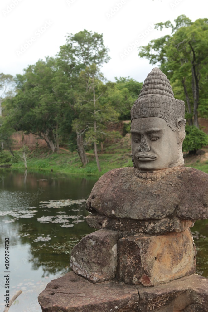 Obraz premium Temple Khmer d'Angkor