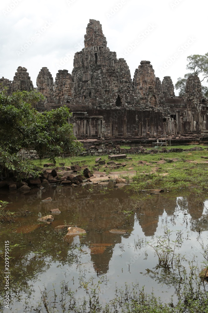 Obraz premium Temple Khmer d'Angkor