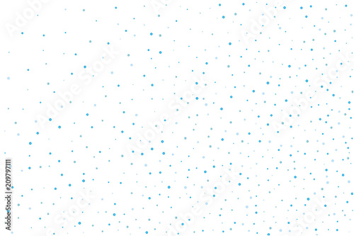 Abstract blue water drops, ...