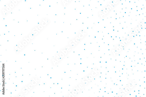 Abstract blue water drops, ...