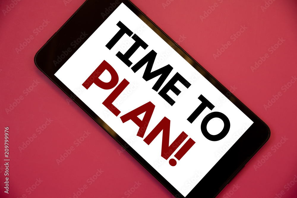 Writing note showing Time To Plan Motivational Call. Business photos showcasing Idea Development Moment Strategy Thinking Writing note showing Time To Plan Motivational Call. Business photos showcasing Idea Development Moment Strategy Thinking
