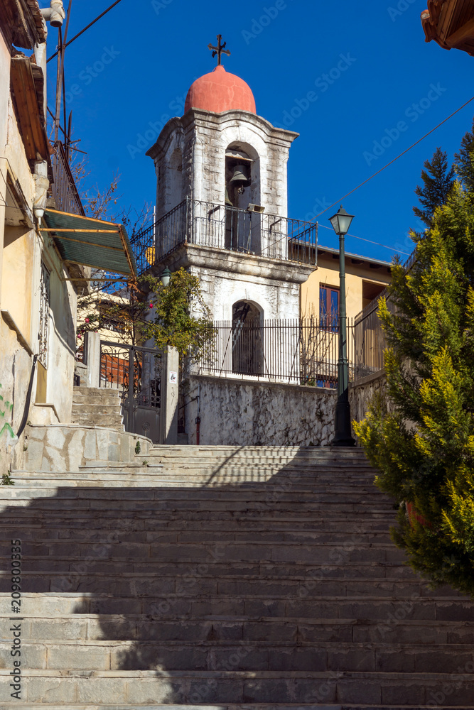 Orthodox church in old town of Xanthi, East Macedonia and Thrace, Greece