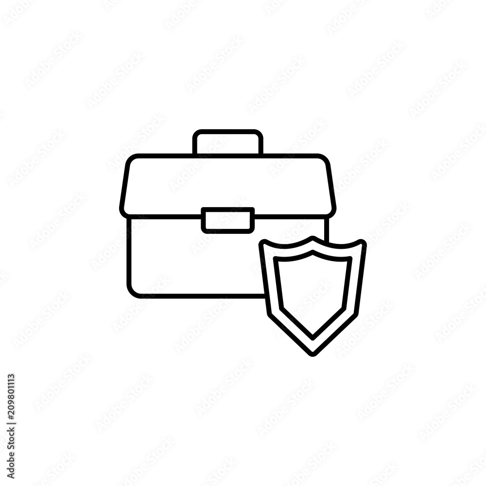 diplomat and shield line icon. Element of insurance sign for mobile concept and web apps. Thin line diplomat and shield icon can be used for web and mobile. Premium icon diplomat and shield line icon. Element of insurance sign for mobile concept and web apps. Thin line diplomat and shield icon can be used for web and mobile. Premium icon