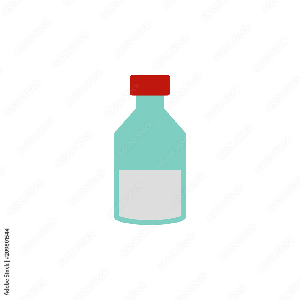 a can of liquid colored illustration. Element of colored food icon for mobile concept and web apps. Detailed a can of liquid icon can be used for web and mobile