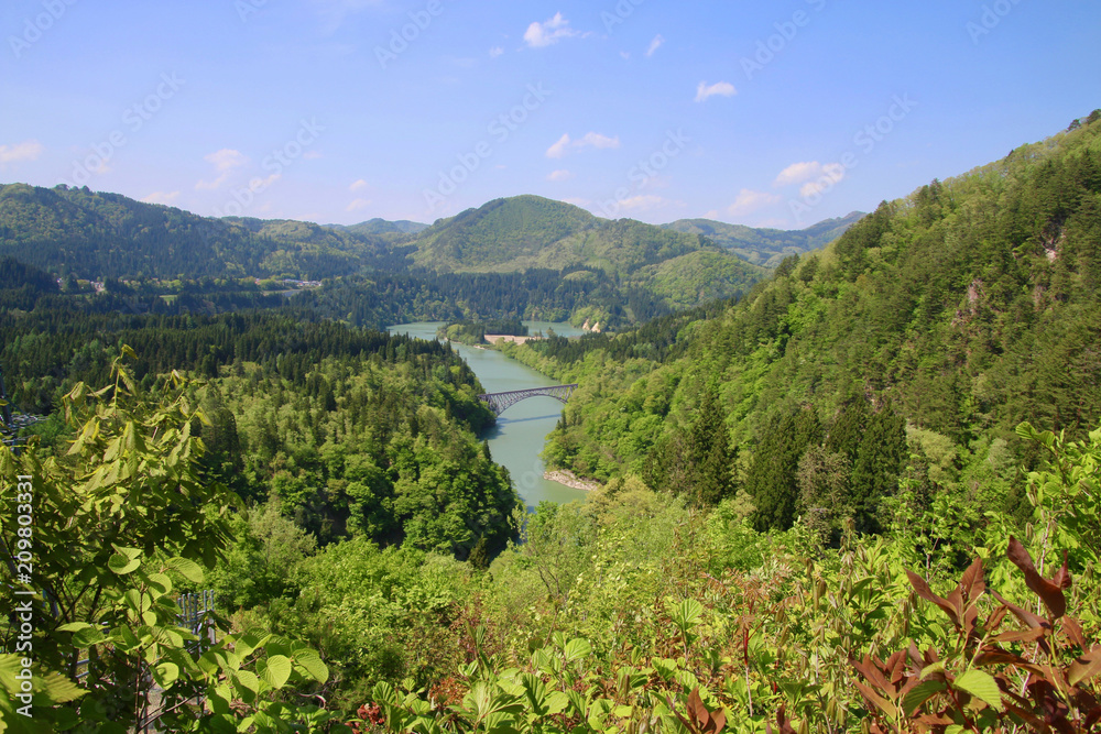 只見線・第1橋梁(福島県・三島町) 只見線・第1橋梁(福島県・三島町)