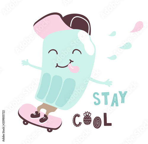 Cool ice cream rider
