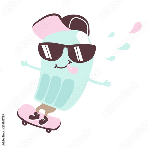 Cool ice cream rider